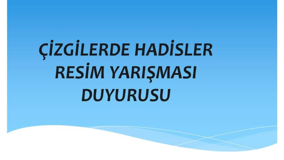 ÇİZGİLERDE HADİSLER YARIŞMASI DUYURUSU.